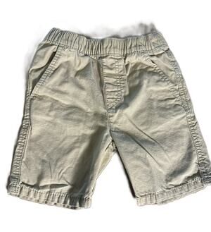 Levi’s Boys Size 4 XS Pull-On Khaki Shorts Elastic Waist 100% Cotton
